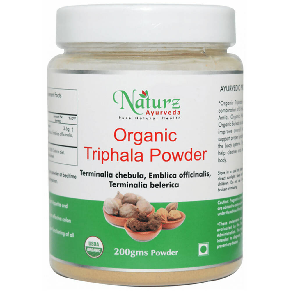 Naturz Ayurveda Organic Triphala Powder - Distacart