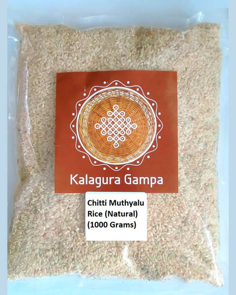 Kalagura Gampa Natural Chitti Muthyalu Rice