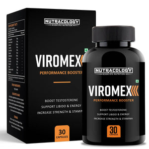 Nutracology Viromex Capsules For Strength, Stamina & Energy - Distacart