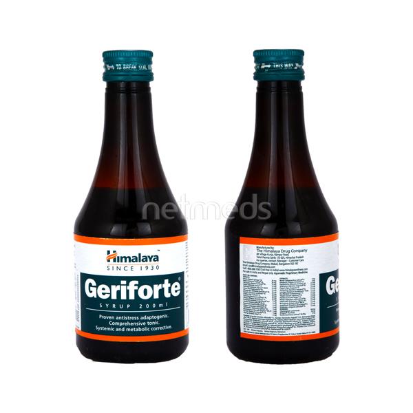 Himalaya Herbals Geriforte Syrup (200 ml) - Distacart