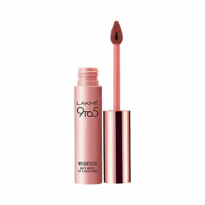 Lakme 9 To 5 Weightless Matte Mouse Lip & Cheek Color - Chocolate Mousse - Distacart