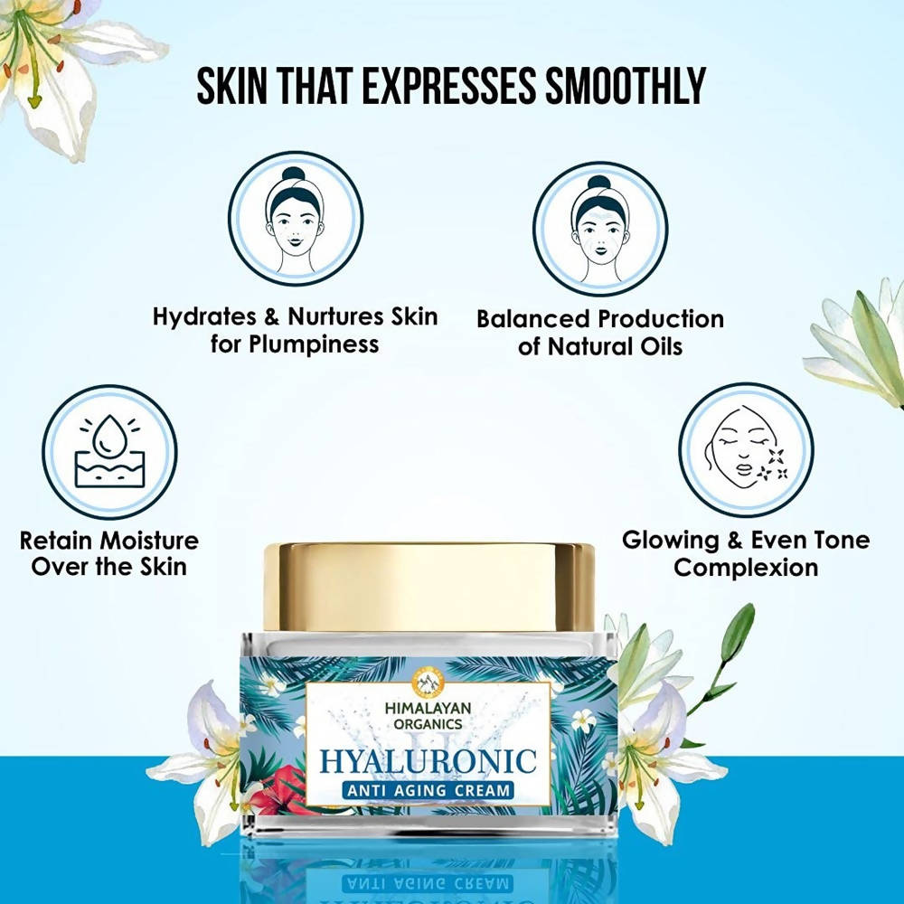 Organics Hyaluronic Anti Aging Cream: 50 ml