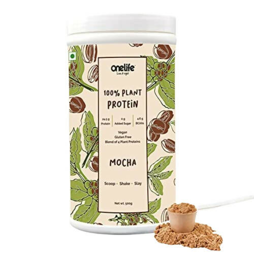 Onelife Plant Protein Mocha - Distacart