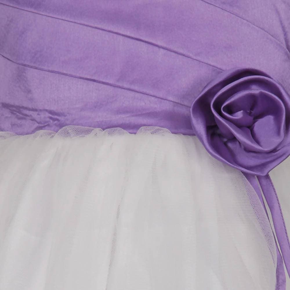 Asmaani Baby Girl Multi Color Satin Knee Length Frock (AS-DRESS_22027) - Distacart