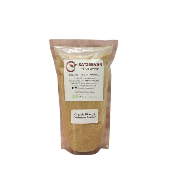 Satjeevan Organic Dhaniya Coriander Powder - Distacart