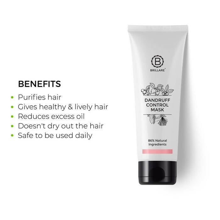 Brillare Dandruff Control Hair Mask - Distacart