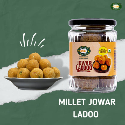Millet Amma Jowar Laddoo-Made With Jaggery - Distacart
