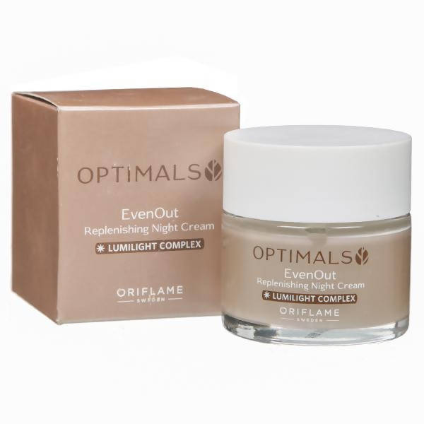 Oriflame Optimals Even Out Replenishing Night Cream - Distacart