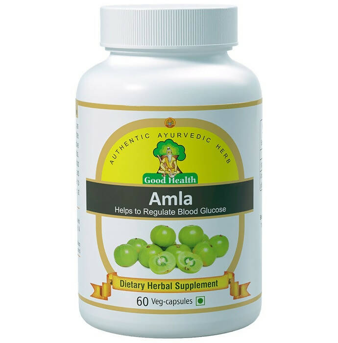 Sushrut Ayurved Good Health Amla Veg Capsules - Distacart