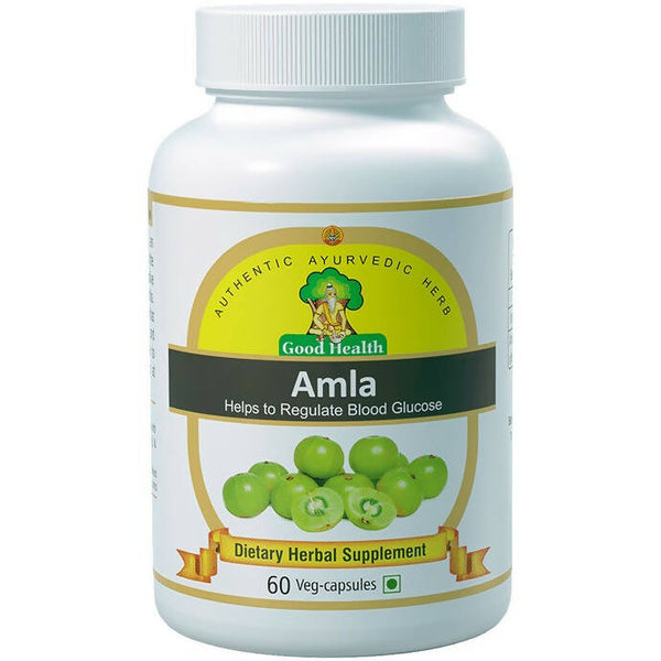 Sushrut Ayurved Good Health Amla Veg Capsules - Distacart