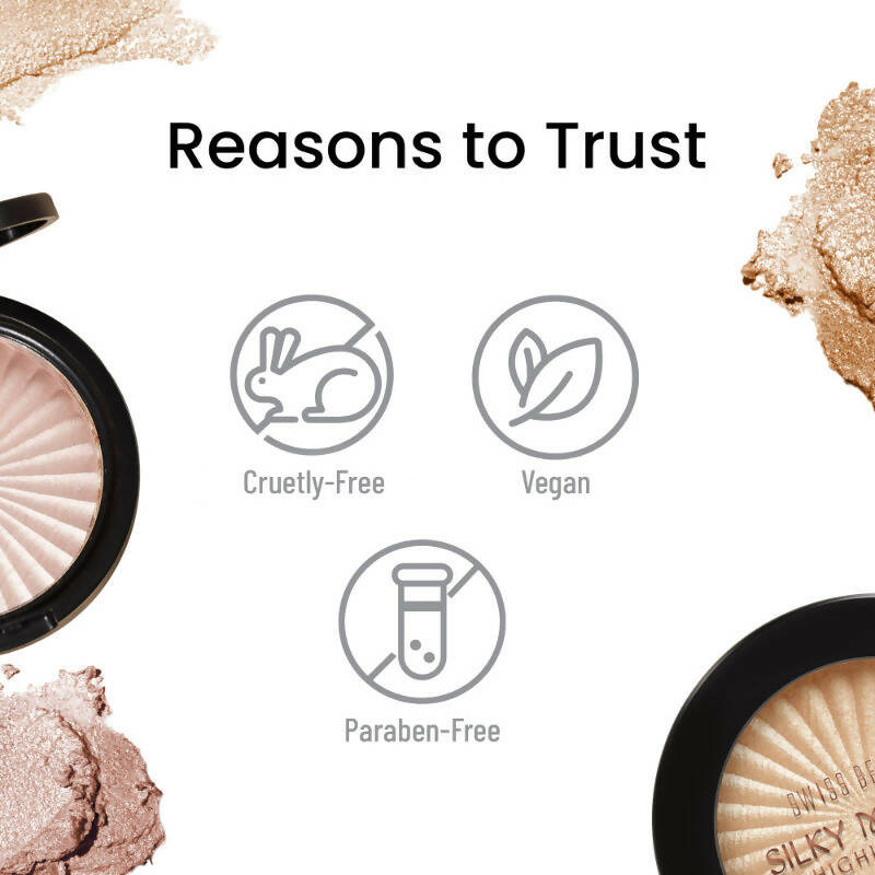 Swiss Beauty Silky Mousse Highlighter With Shimmery Finish - 02 Rasberry - Distacart