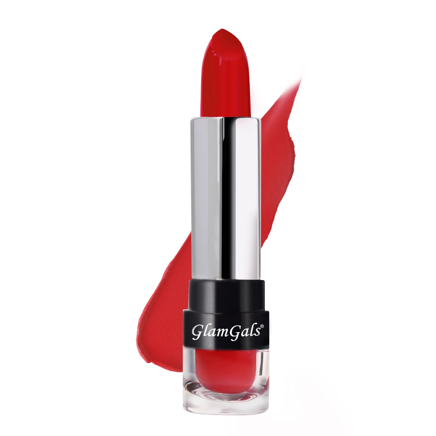 Glamgals Hollywood-U.S.A Matte Finish Kiss Proof Lipstick-Power Red - Distacart