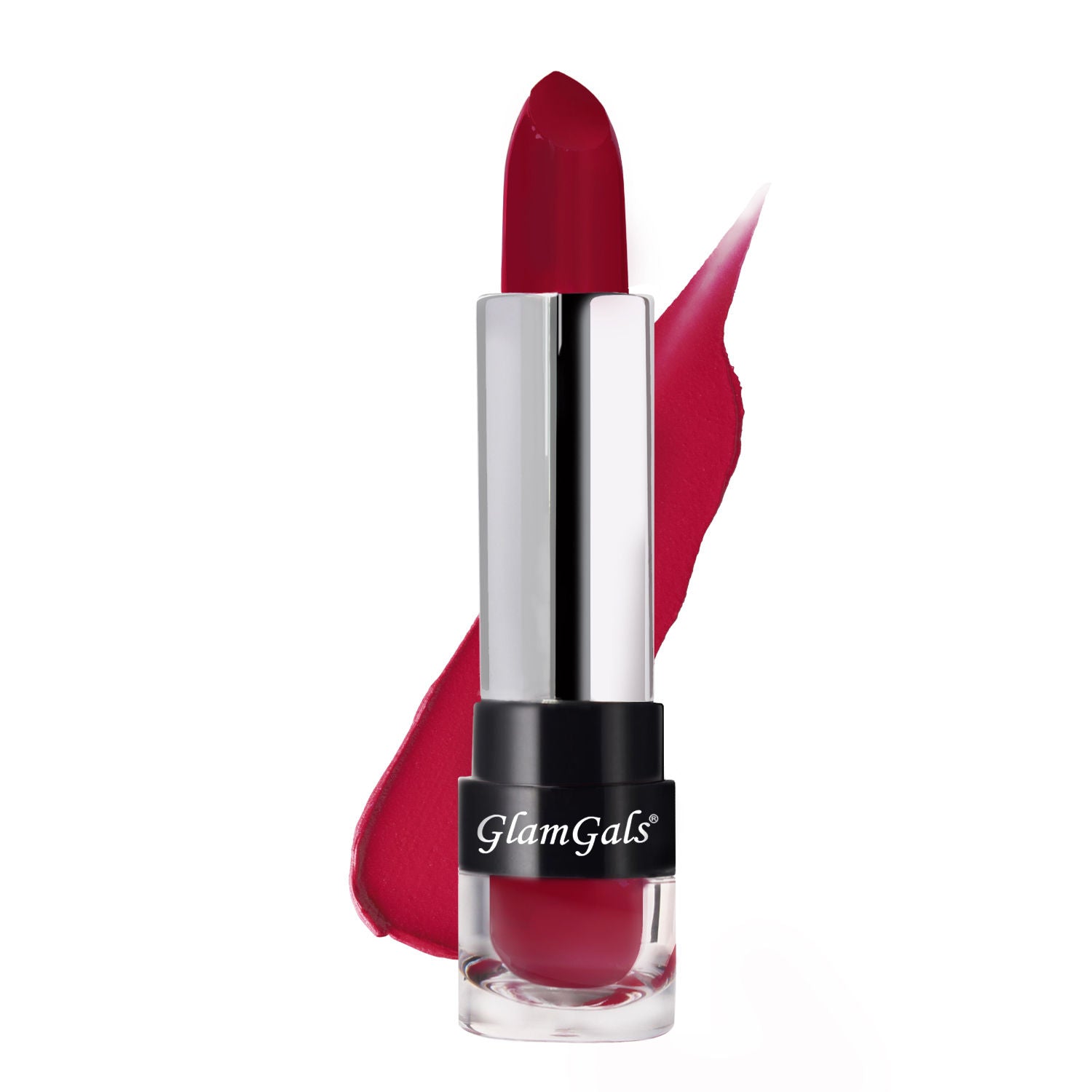 Glamgals Hollywood-U.S.A Matte Finish Kiss Proof Lipstick-Very Plum - Distacart