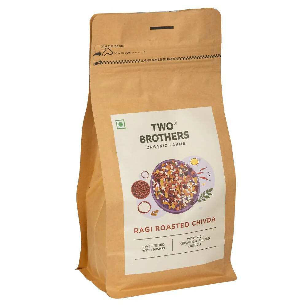 Two Brothers Organic Farms Ragi Roasted Chivda - Distacart