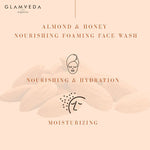 Thumbnail for Glamveda Almond & Honey Nourishing Foaming Face Wash