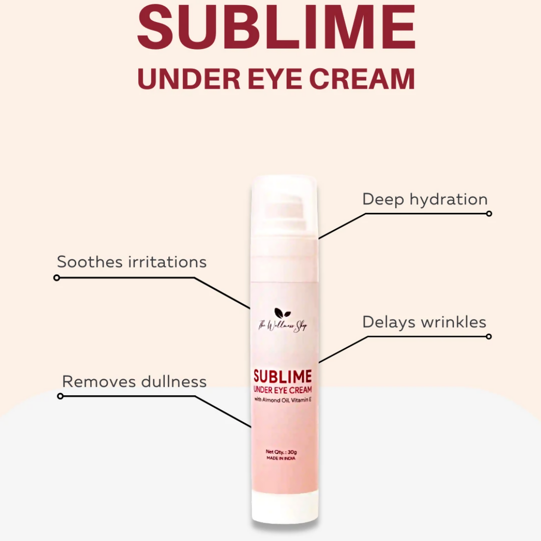The Wellness Shop Sublime Under Eye Cream - Distacart