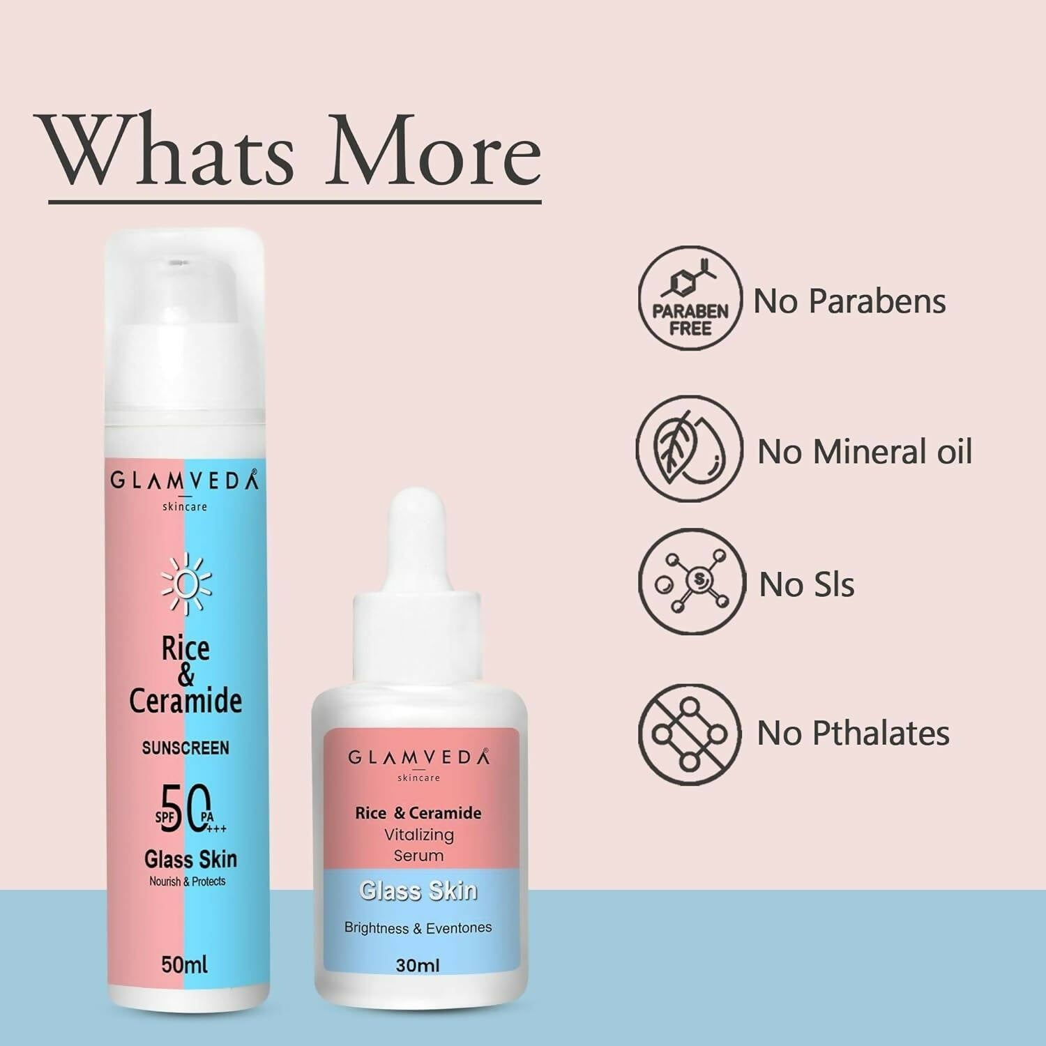 Glamveda Korean Glass Skin Rice Water Tonic - Distacart