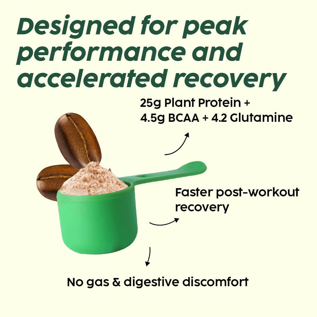 PLIX The Plant Fix Evolve Plant Protein Shake Powder - Cafe Mocha - Distacart