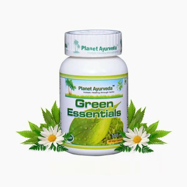 Planet Ayurveda Green Essentials Capsules - Distacart