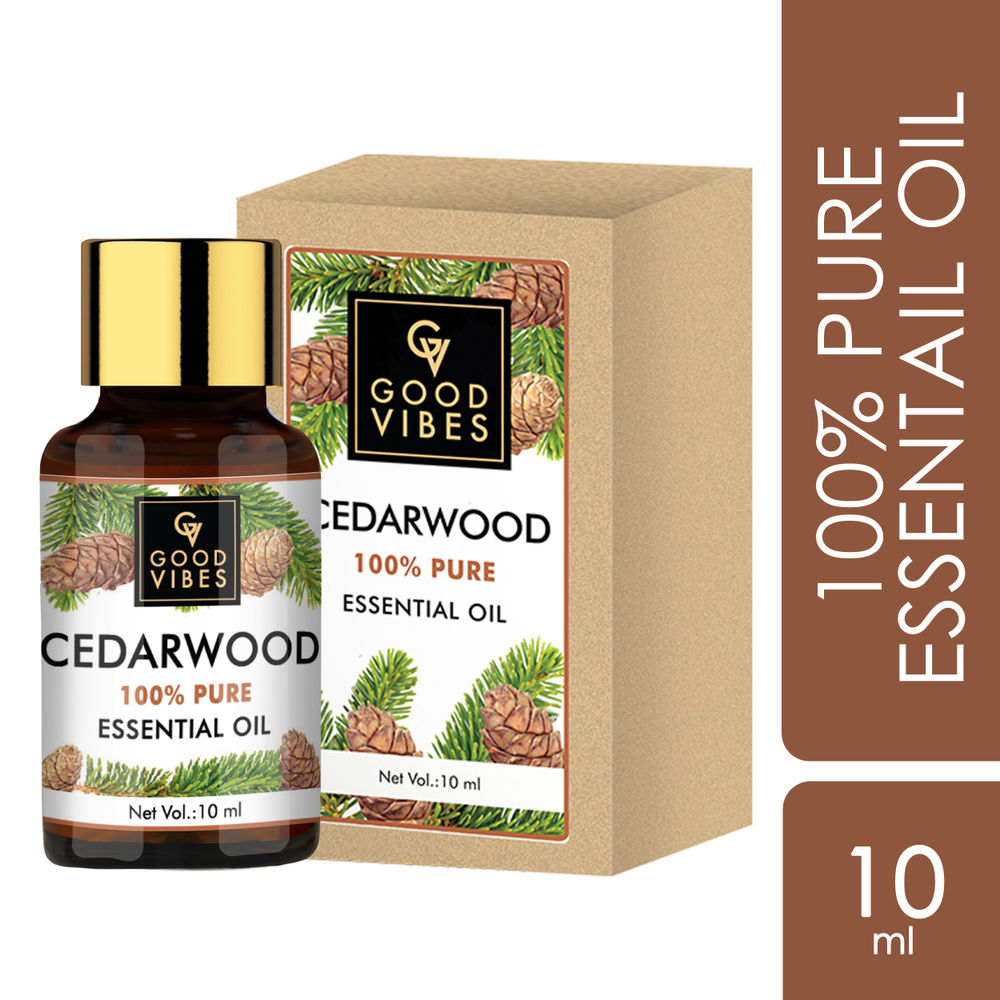 Good Vibes 100% Pure Cedarwood Essential Oil