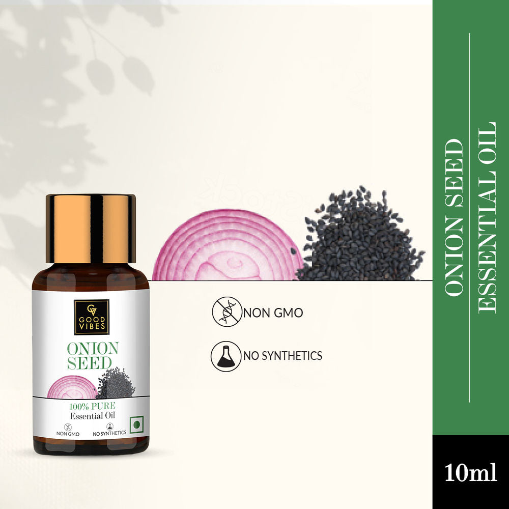 Good Vibes 100% Pure Onion Seed Essential Oil