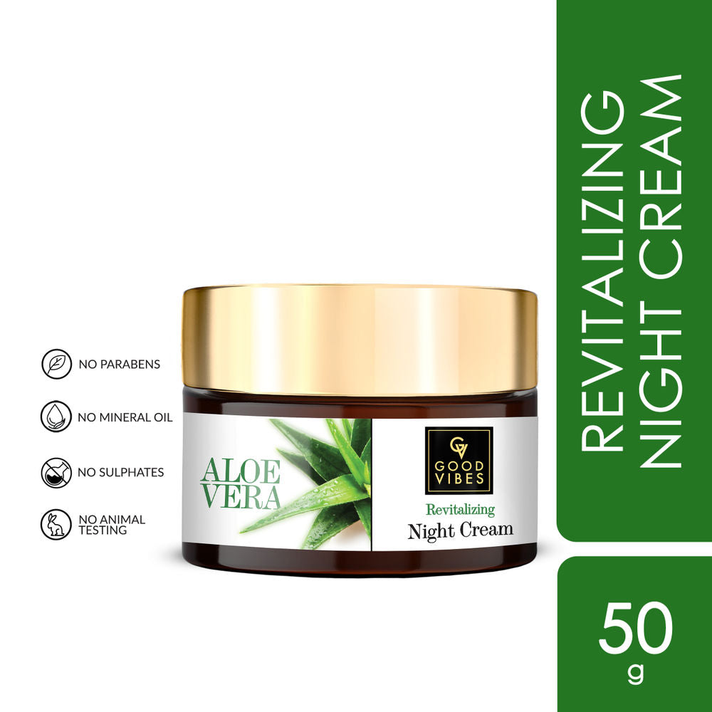 Good Vibes Aloe Vera Revitalizing Night Cream