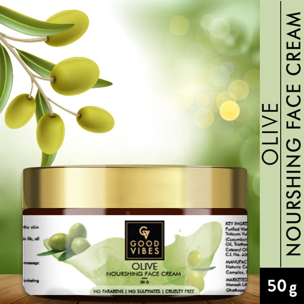 Good Vibes Nourishing Face Cream - Olive