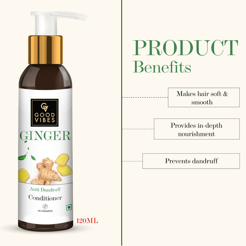 Good Vibes Anti Dandruff Conditioner - Ginger