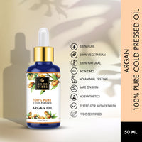 Thumbnail for Good Vibes 100% Pure Cold Pressed Carrier Oil For Hair & Skin - Argan
