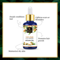 Thumbnail for Good Vibes 100% Pure Cold Pressed Carrier Oil For Hair & Skin - Argan