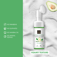 Thumbnail for Good Vibes Avocado Gentle Cleansing Foaming Face Wash With Deep Cleansing Brush