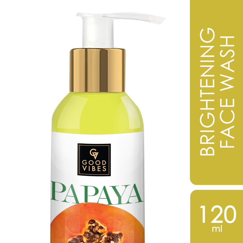 Good Vibes Papaya Brightening Face Wash