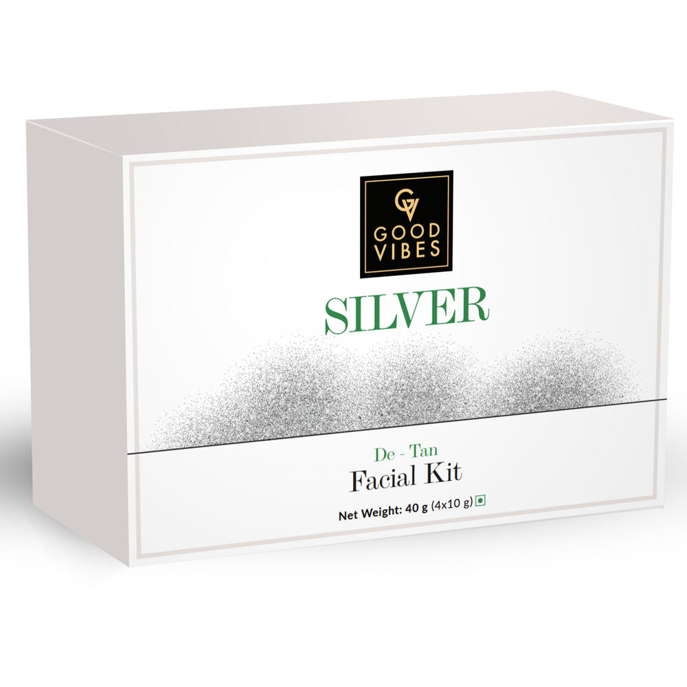Good Vibes De-Tan Facial Kit - Silver