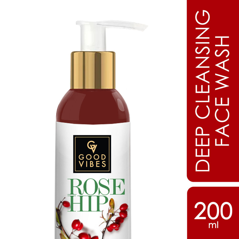 Good Vibes Rosehip Deep Cleansing Face Wash