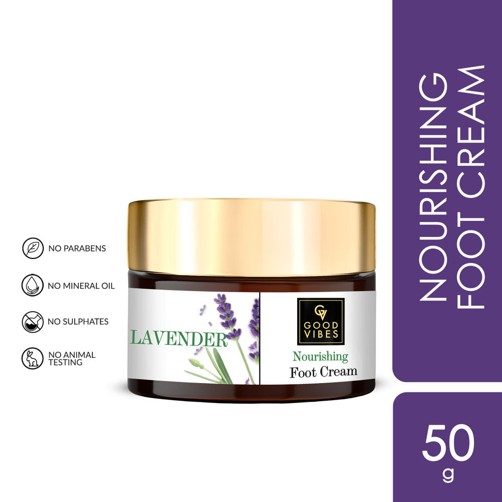 Good Vibes Nourishing Foot Cream - Lavender