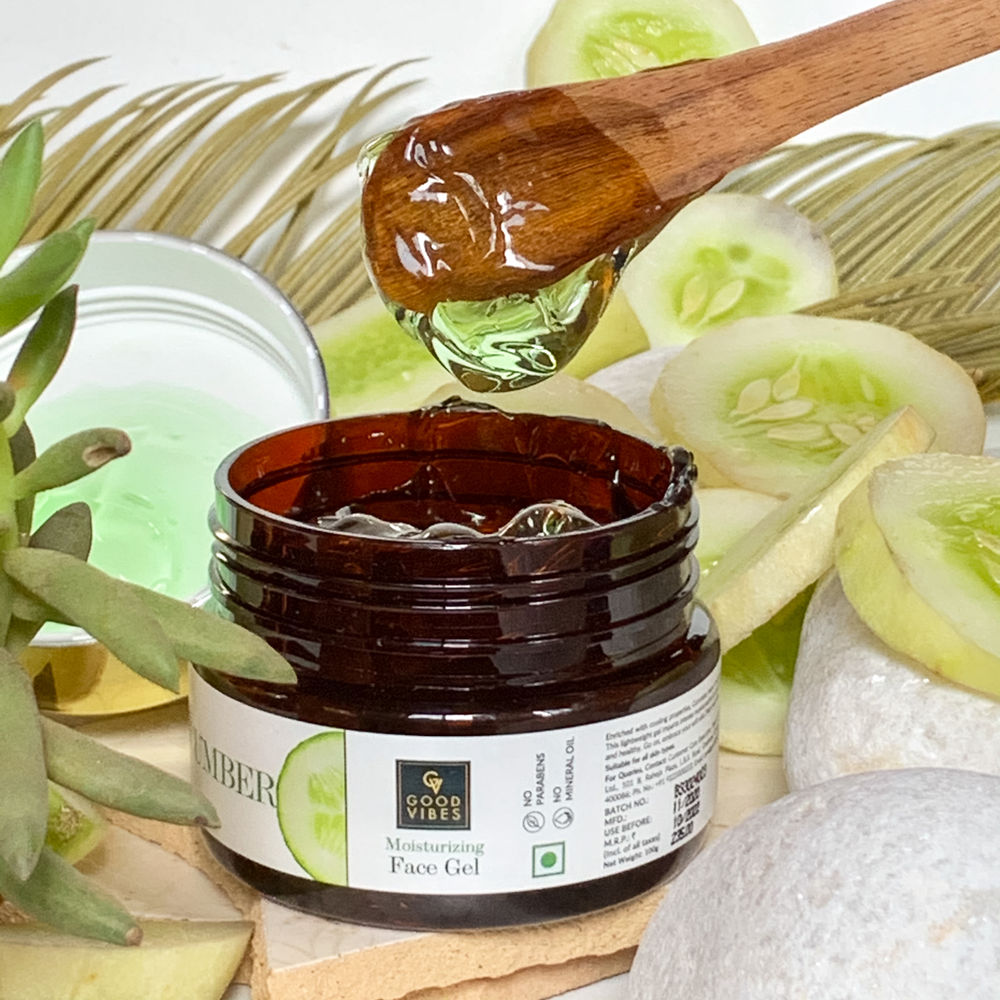 Good Vibes Moisutrizing Face Gel - Cucumber