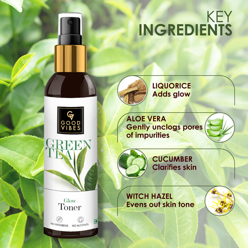 Good Vibes Green Tea Glow Toner