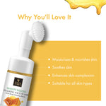 Thumbnail for Good Vibes Honey Moisturizing Foaming Face Wash With Deep Cleansing Brush