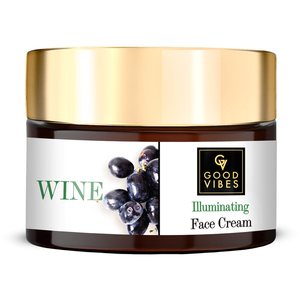 Good Vibes Illuminating Face Cream - Wine