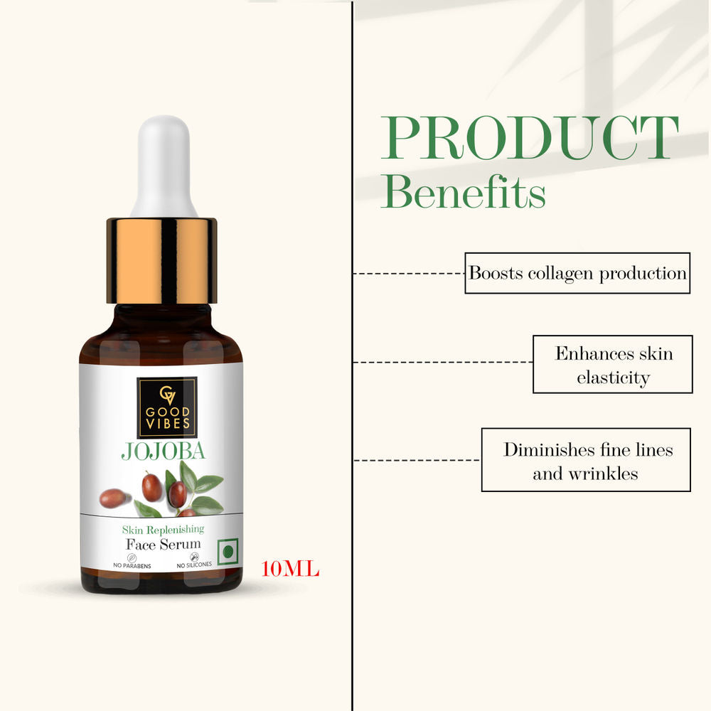 Good Vibes Jojoba Skin Replenishing Face Serum