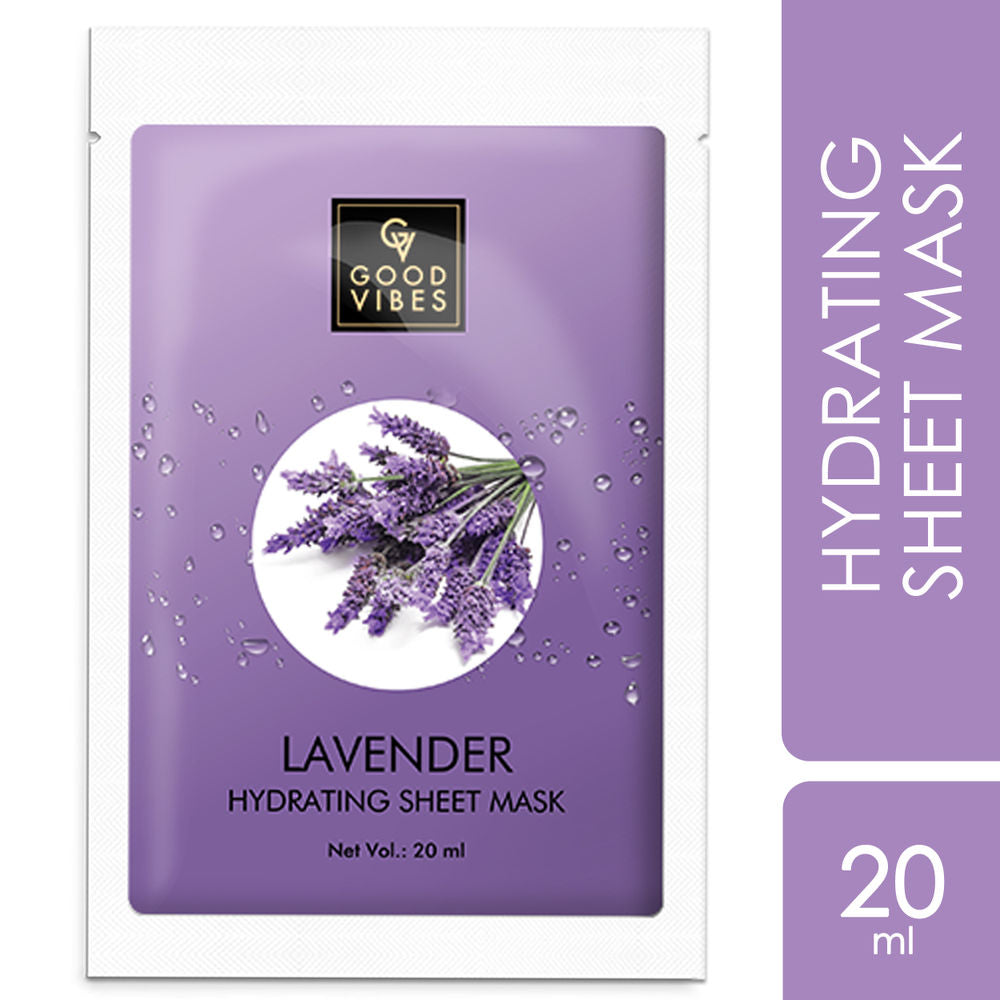 Good Vibes Lavender Hydrating Sheet Mask