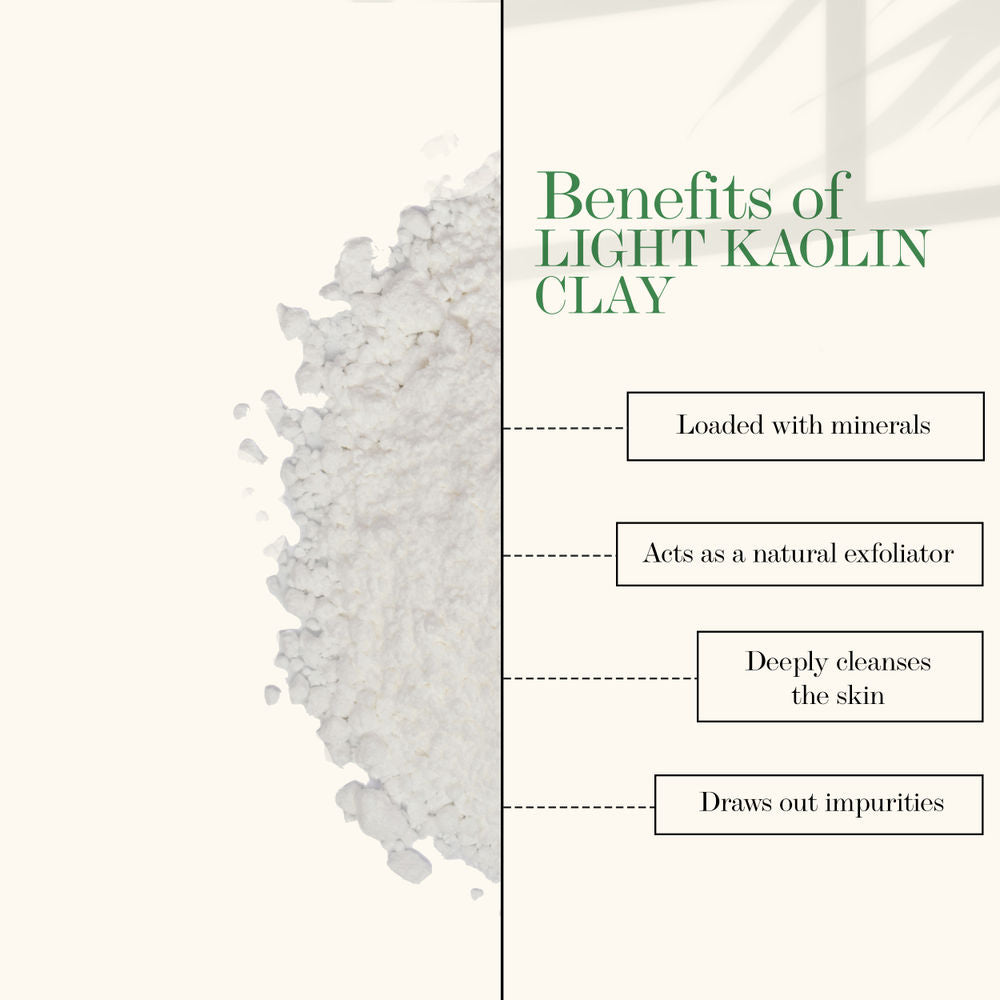 Good Vibes Light Kaolin 100% Pure Powder