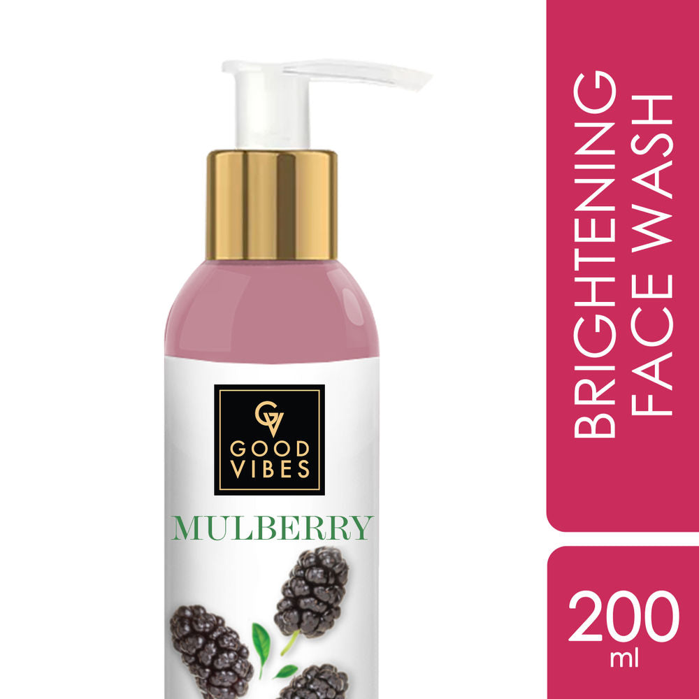 Good Vibes Mulberry Lightening Face Wash