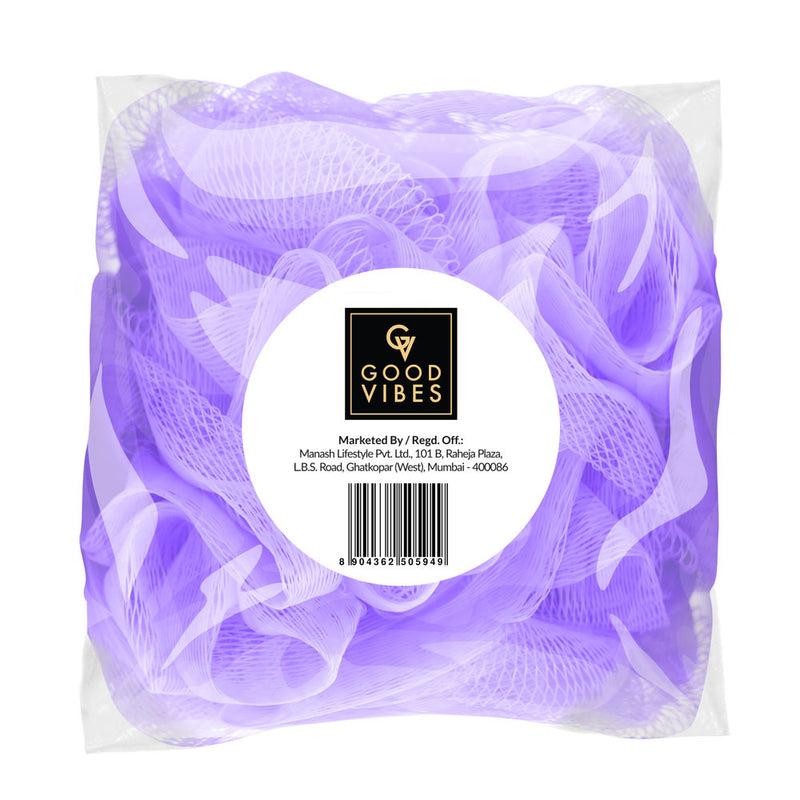 Good Vibes Loofah - Purple