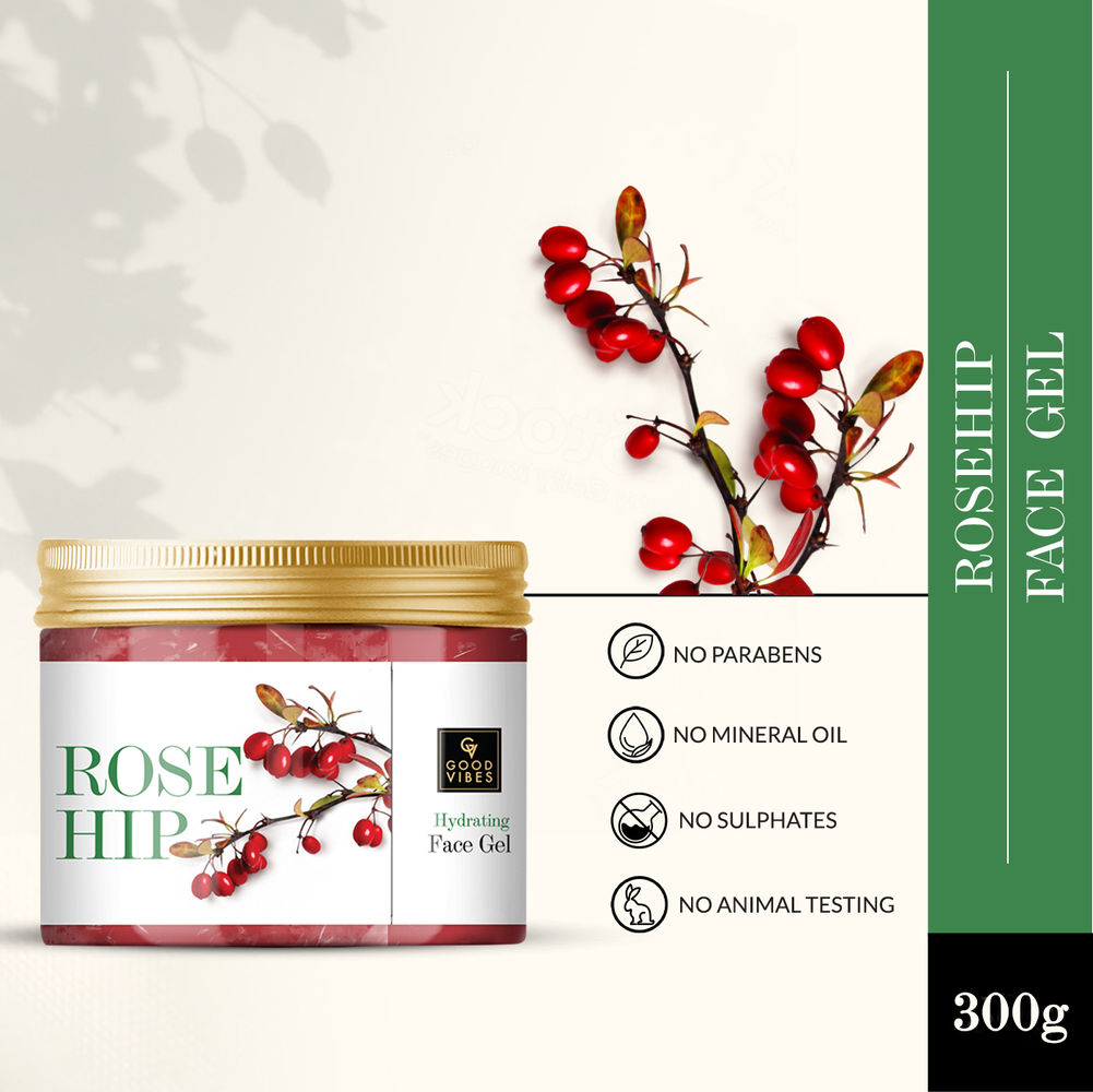 Good Vibes Hydrating Face Gel - Rosehip