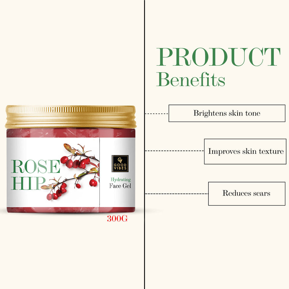 Good Vibes Hydrating Face Gel - Rosehip
