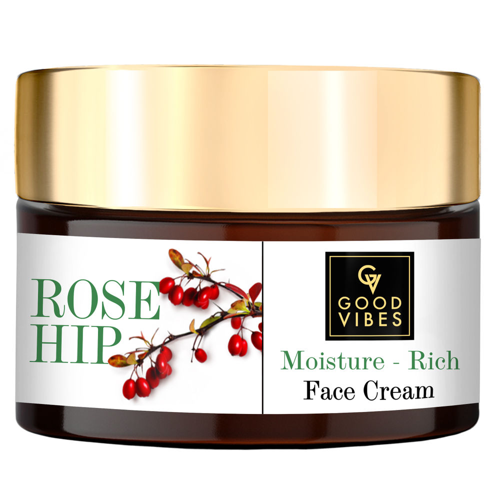 Good Vibes Rosehip Moisture Rich Face Cream