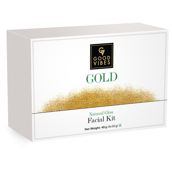 Good Vibes Gold Natural Glow Facial Kit