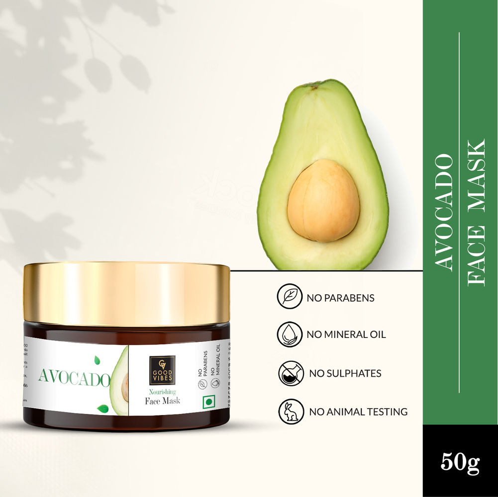 Good Vibes Nourishing Face Mask - Avocado