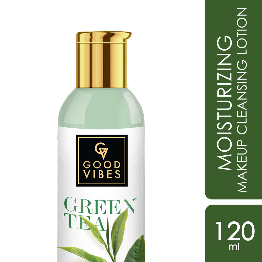Good Vibes Moisturizing Makeup Cleansing Lotion - Green Tea